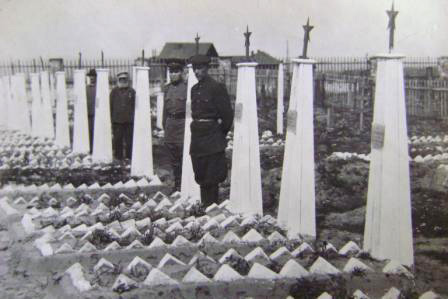 Захоронение умерших в соликамских госпиталях. 1950 г.