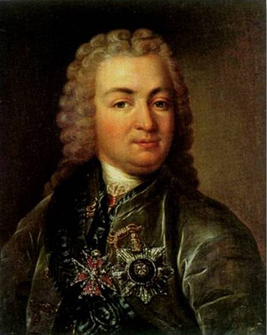Неизвестный художник. Портрет Р.Г. Лёвенвольде. 1730-е